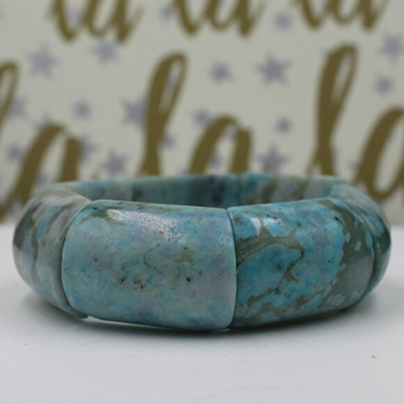 Multicolor Turquoise Stretch Bracelet - Picture 2 of 6